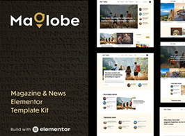 Maglobe – Magazine & News Elementor Template Kit