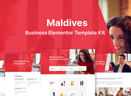 Maldives – Business & Agency Elementor Template Kit