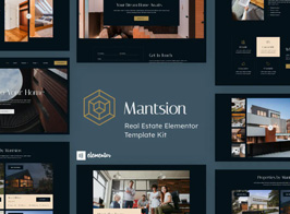 Mantsion – Real Estate Elementor Template Kit