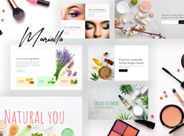 Marielle – Cosmetics and Beauty Shop Template Kits