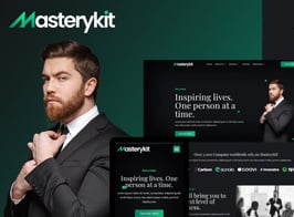 MasteryKit – Business Coach Elementor Template Kit