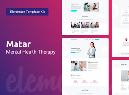 Matar — Mental Health Therapy Template Kit