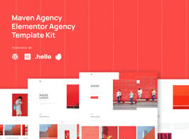 Maven – Business Agency Elementor Template Kit