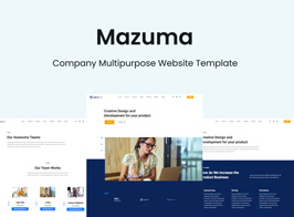 Mazuma – Business Elementor Template Kit