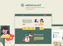 Medicalkit – Health & Clinical Care Elementor Template Kit