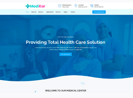 Medikor – Medical Healthcare Elementor Template Kit