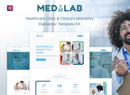 Medilab – Healthcare & Clinical Laboratory Elementor Template Kit