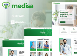 Medisa – Medical Elementor Template Kit
