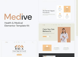 Medive – Health & Medical Elementor Template Kit
