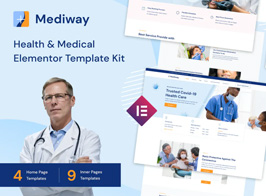 Mediway – Health & Medical Elementor Template Kit