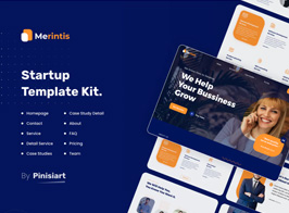 Merintis | Startup Elementor Template Kit