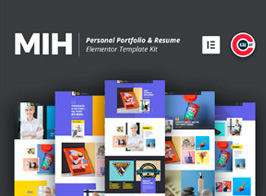 MIH – Personal Portfolio & Resume Template Kit