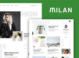 Milan – Blog & Magazine Elementor Template Kit
