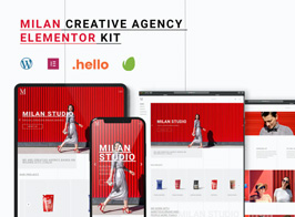 Milan – Creative Agency Elementor Template Kit