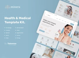 Minera | Skincare & Dermatology Elementor Template Kit