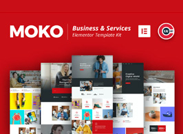 Moko – Business & Services Elementor Template Kit