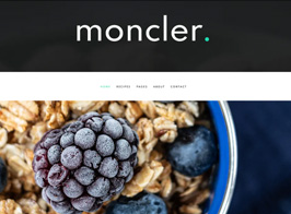 Moncler – Food Blog Elementor Template Kit