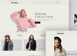 Mooris – WooCommerce Fashion Elementor Template Kit