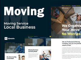 Moving Service – Local Business Elementor Template Kit