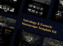 Mystik | Astrology & Esoteric Horoscope Elementor Template Kit