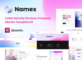 Namex – Cyber Security Services Company Elementor Template Kit