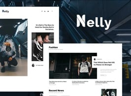 Nelly – Blog & Magazine Elementor Template Kit