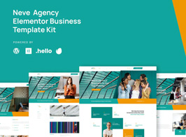 Neve – Digital Business Agency Elementor Template Kit