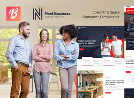Next Business – Coworking Space Elementor Template Kit
