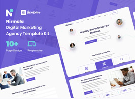 Nirmala – Digital Marketing Agency Elementor Template Kit