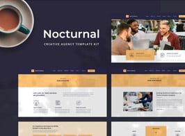 Nocturnal – Creative Agency Elementor Template Kit