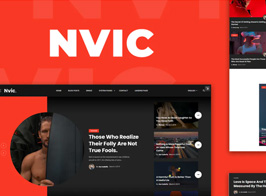 Nvic – Blog & Magazine Elementor Template Kit