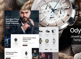 Odyssey – Jewelry & Watch WooCommerce Template Kit