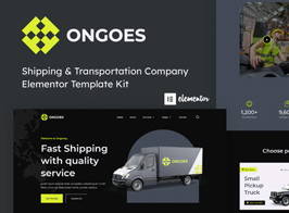 Ongoes – Shipping & Transportation Company Elementor Template Kit