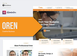 Oren – Creative Business Elementor Template Kit