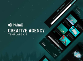 Parax – Creative Agency Elementor Template Kit