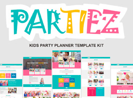 Partiez – Kids Party Planner Template Kit