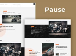 Pause – Blog & Magazine Elementor Template Kit