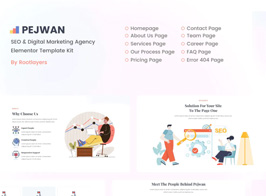 Pejwan – SEO & Digital Marketing Agency Template Kit