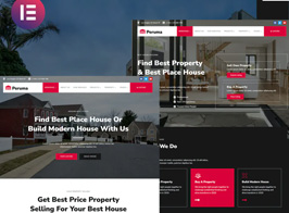 Peruma – Real Estate & Property Listing Elementor Template Kit
