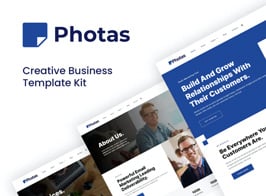 Photas – Email Marketing Company Elementor Template Kit