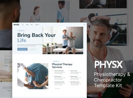 Physx — Physiotherapy & Chiropractor Elementor Template Kit