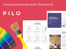 Pilo – Painting Services Elementor Template Kit