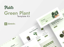 Planto – Green Elementor Template Kit