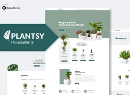 Plantsy – Houseplants Elementor Template Kit