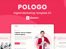 Pologo – Digital Marketing Elementor Template Kit