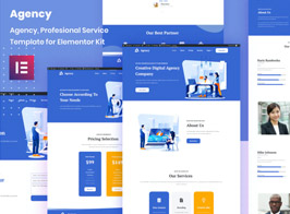 Porto Agency – Creative Digital Business Elementor Template Kit