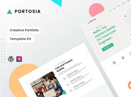 Portosia | Creative Portfolio Template Kit