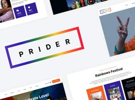 Prider – LGBTQ & Gay Rights Festival Template Kit