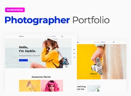 Proto – Photographer Portfolio Template Kit