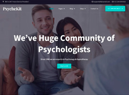 PsycheKit – Psychologist & Hypnotherapy Elementor Template Kit